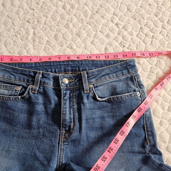 Derek Lam 10 Crosby denim Devi skinny jeans medium rise  mid rise released hems - Picture 2 of 8